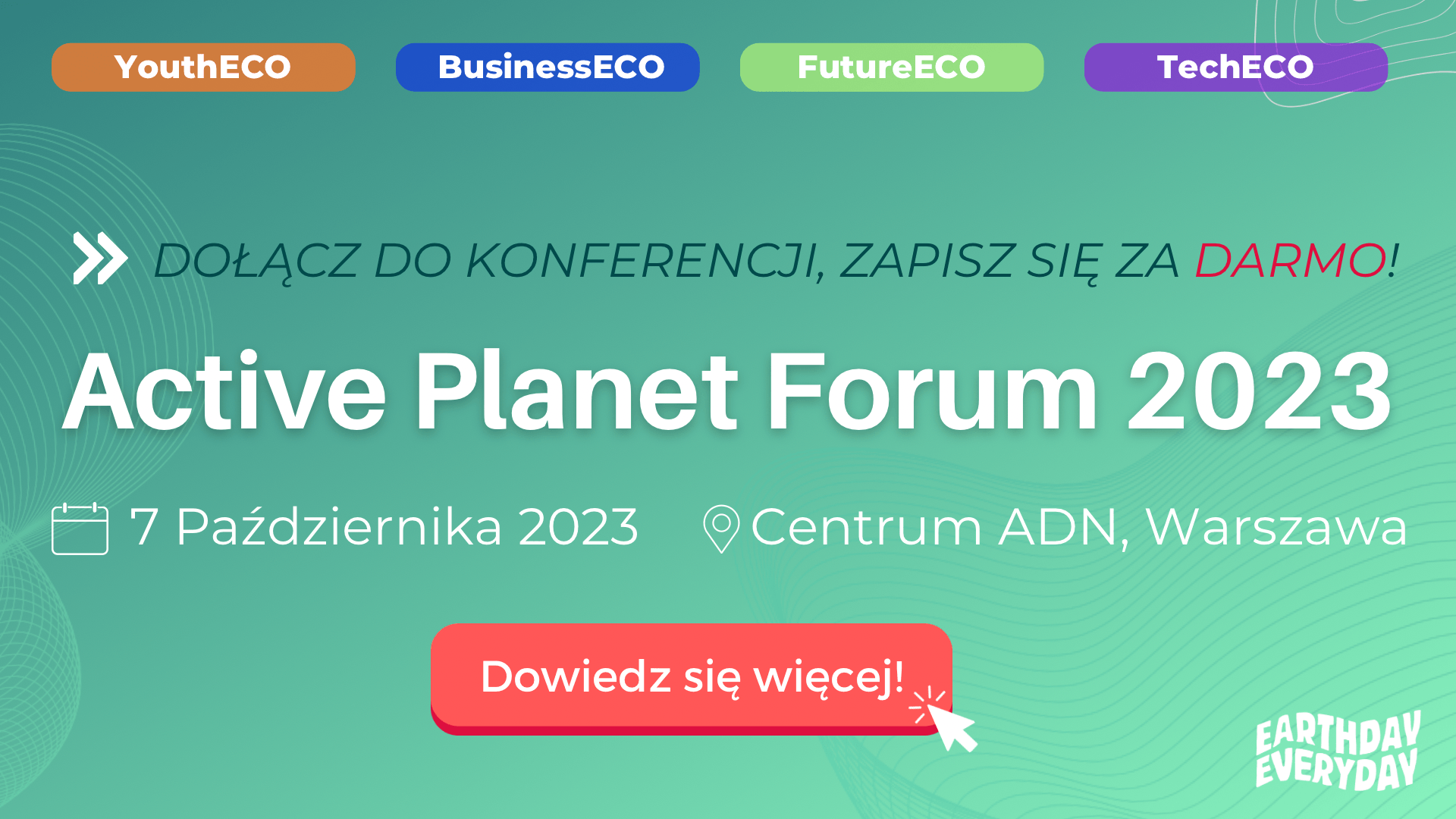 Zapisy na konferencję Active Planet Forum 2023